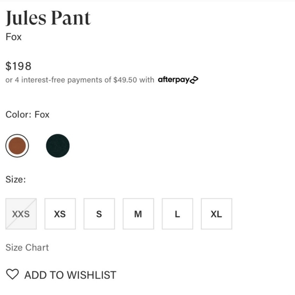 RAILS $198 Jules Pant in Fox Brown - Picture 10 of 10